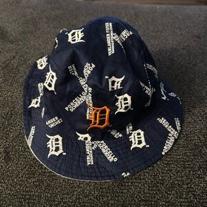 Detroit Tigers Bucket Hat National Coney Island Reversible MLB